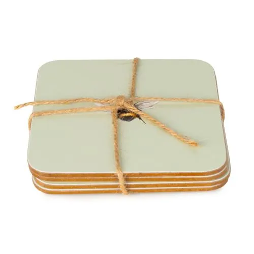 Set of 4 Bee Coasters