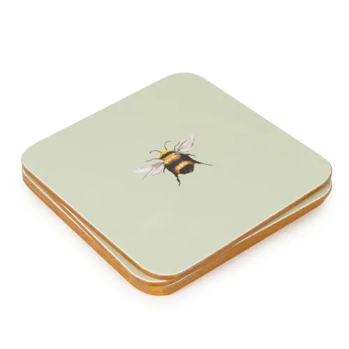 Set of 4 Bee Coasters