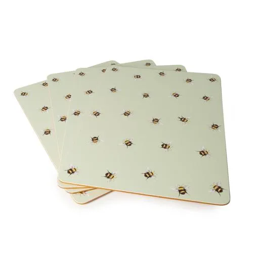 Set of 4 Bee Placemats