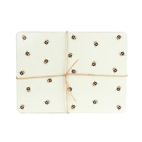 Set of 4 Bee Placemats