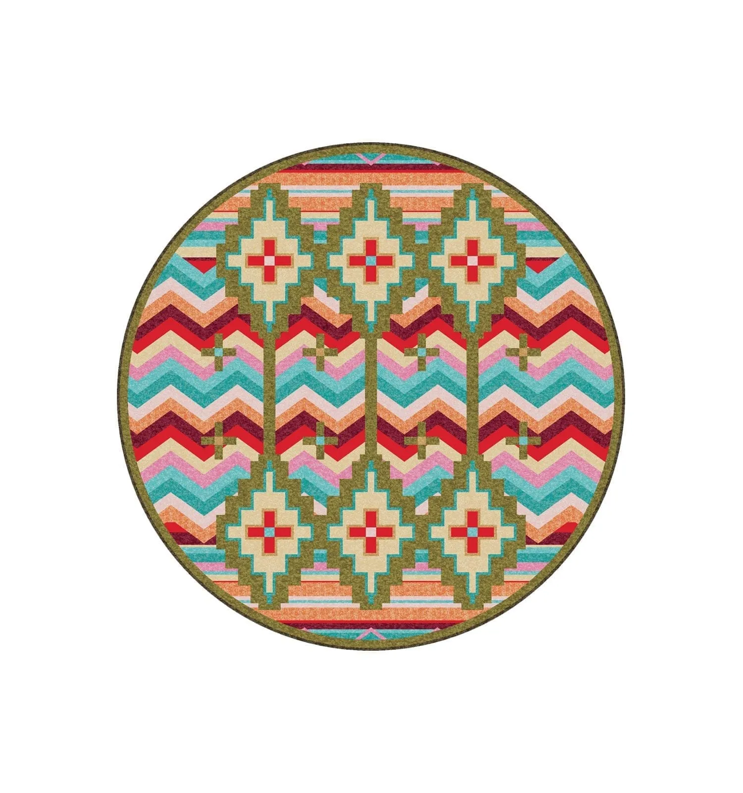 Shake Your Shawl Rugs - Bright
