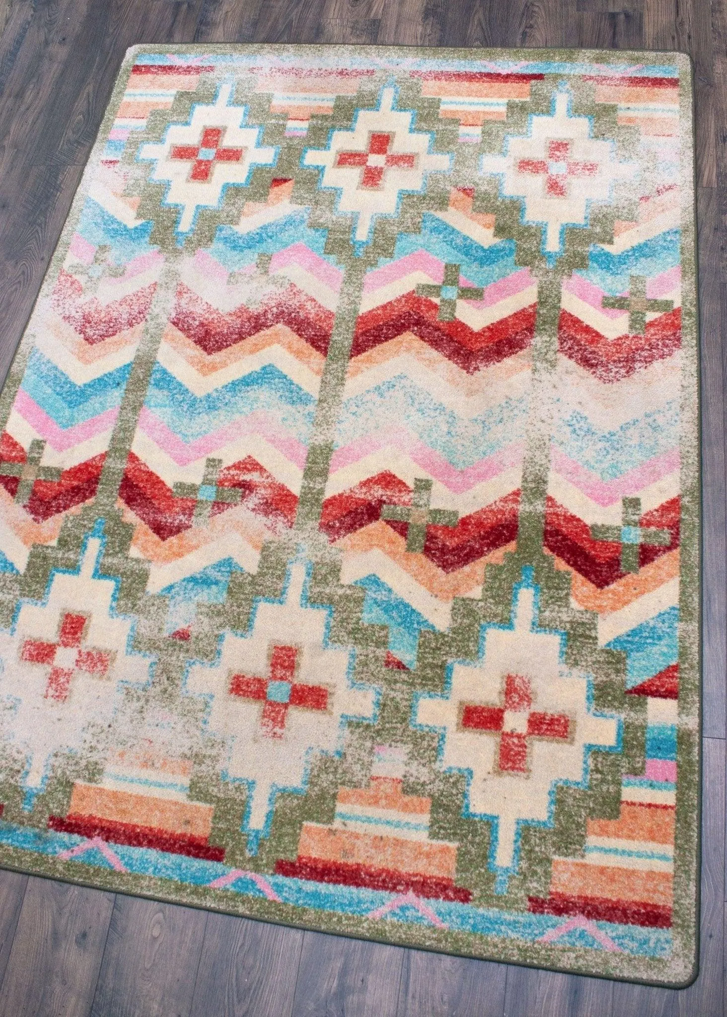 Shake Your Shawl Rugs - Distressed serving tray, cheese board