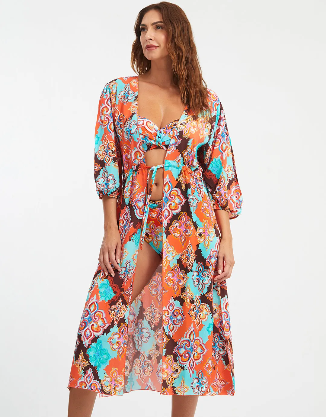 Sheila Maxi Kaftan - Multi