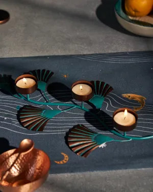 Shell Tea Light Holder - TSSxNB barware set, cocktail shaker