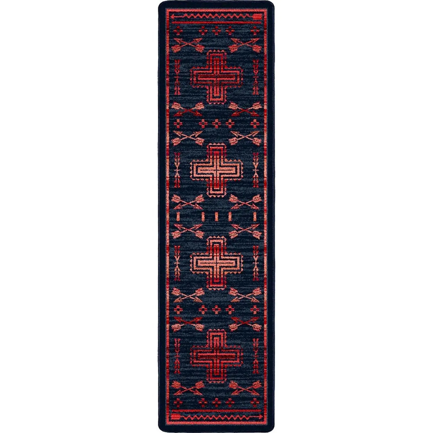 Shoot Me Straight Rugs - Power Red