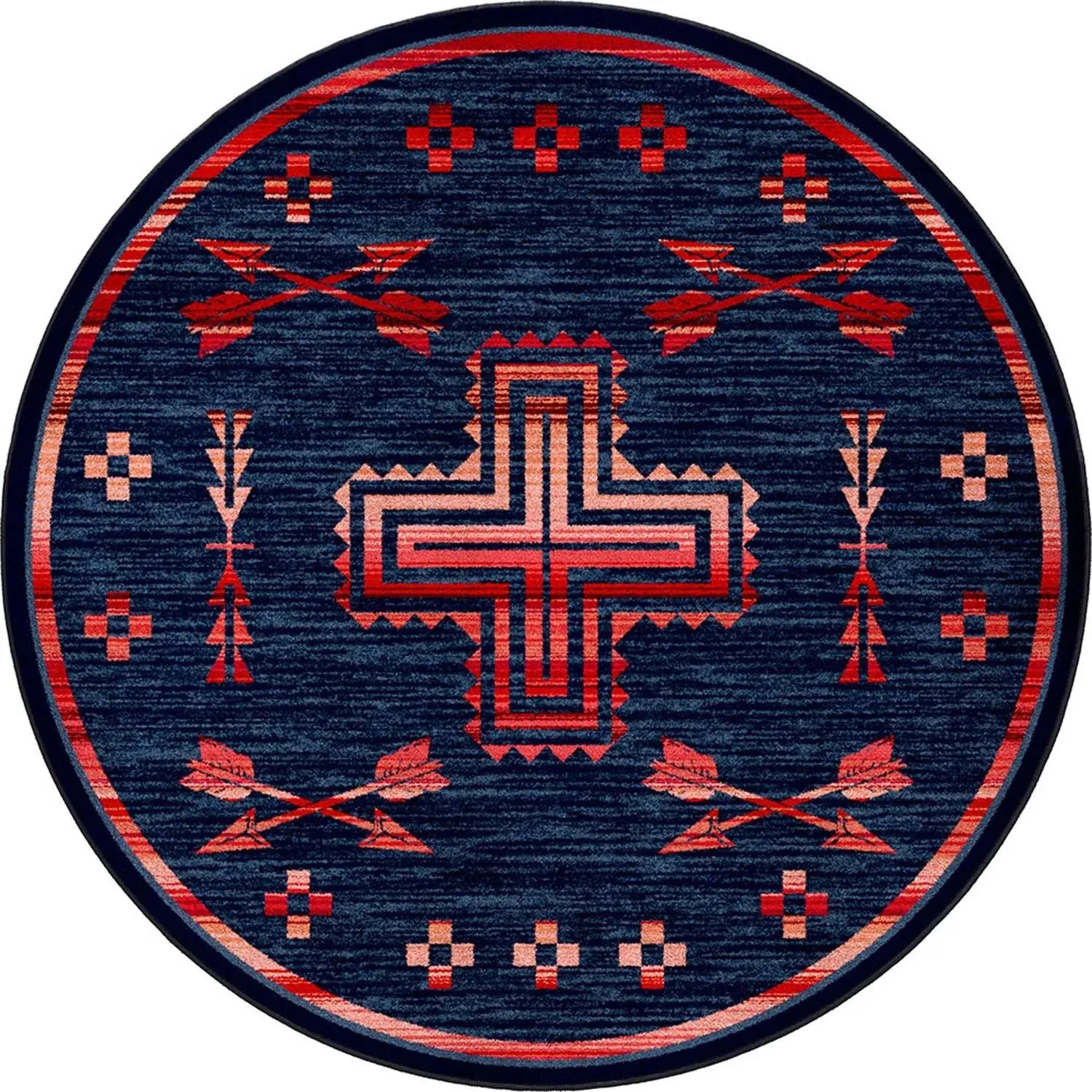 Shoot Me Straight Rugs - Power Red