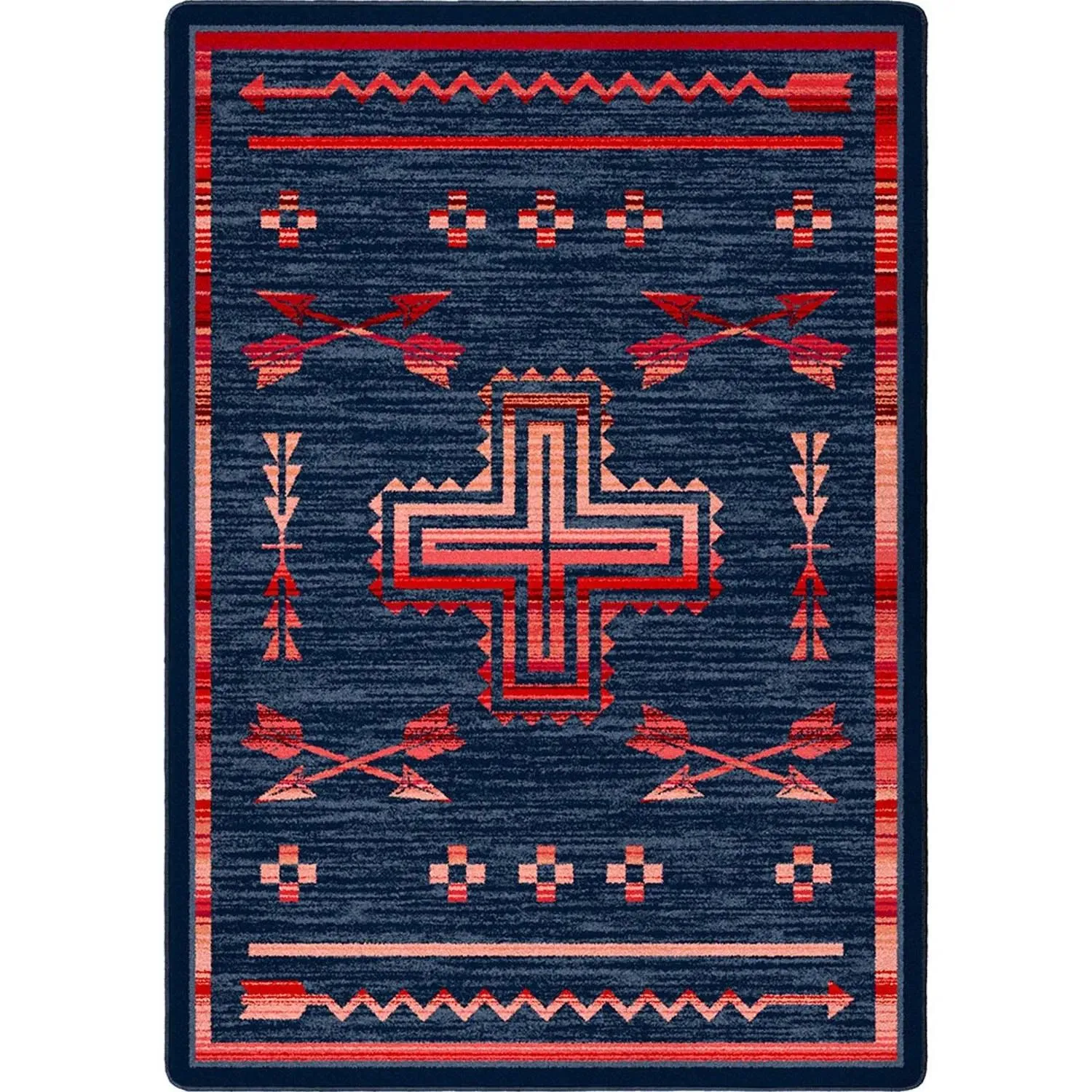 Shoot Me Straight Rugs - Power Red