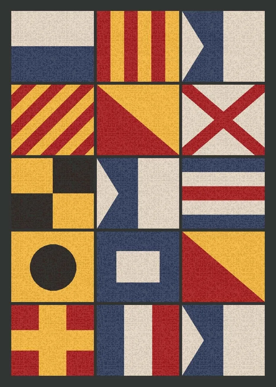 Signal Art Rugs - Multi Color