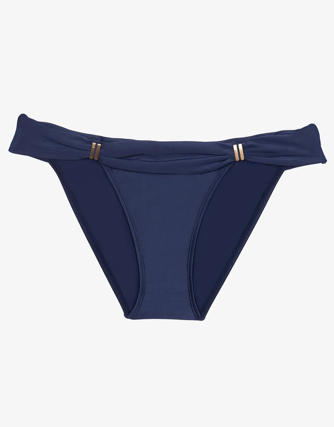 Signature Bia Tube Full Bikini Pant - Navy