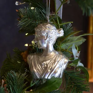 Silver Artemis Bust Hanging Decoration kitchen essentials, utensils set