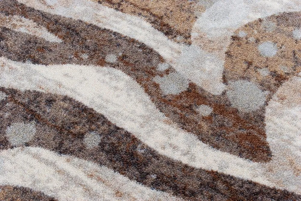 Silver Splash Zebra Print Rugs