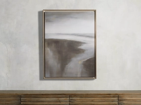 Silver River I Framed Print