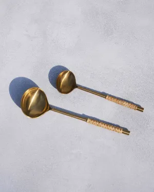 Sitara Serving Spoons (Set of 2) chef knife, kitchen knife