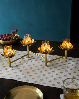 Sitara Tealight Stand barware set, cocktail shaker