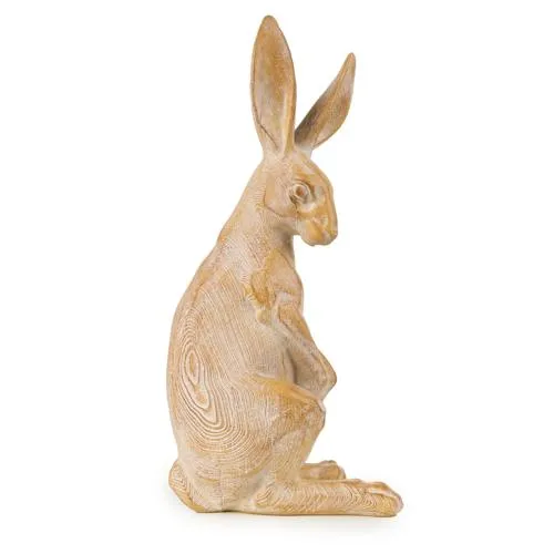 Sitting Resin Rabbit Ornament - 26cm