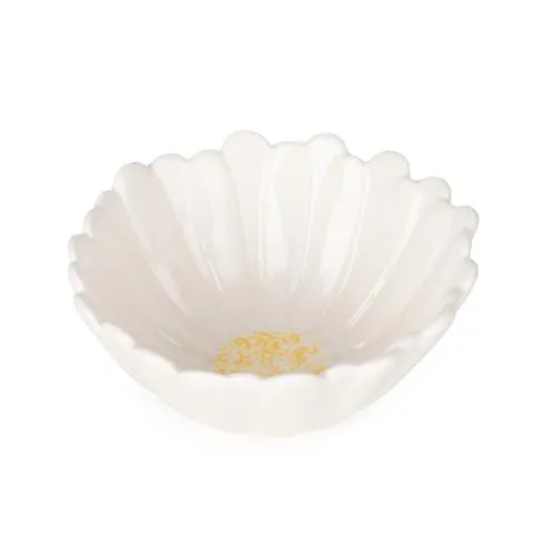 Small Ceramic Daisy Bowl kitchen essentials, utensils set