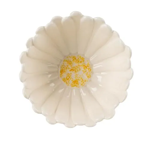 Small Ceramic Daisy Bowl