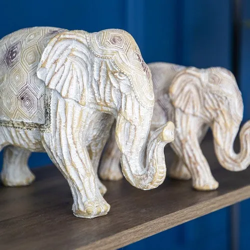 Small Elephant Resin Ornament