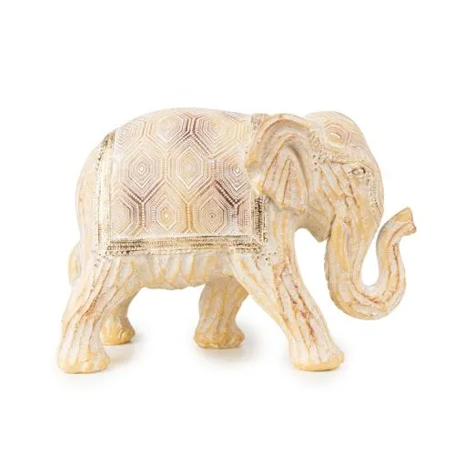 Small Elephant Resin Ornament