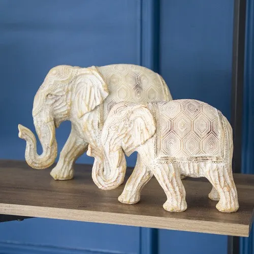 Small Elephant Resin Ornament