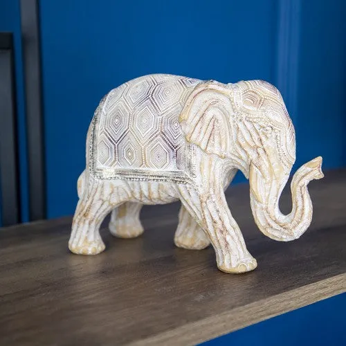 Small Elephant Resin Ornament