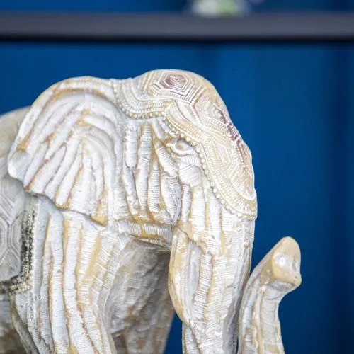 Small Elephant Resin Ornament