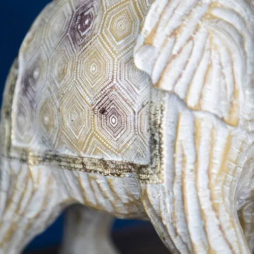 Small Elephant Resin Ornament