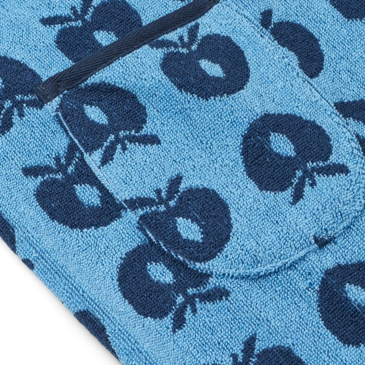 Smfolk Blue Grotto Bathrobe With Apples