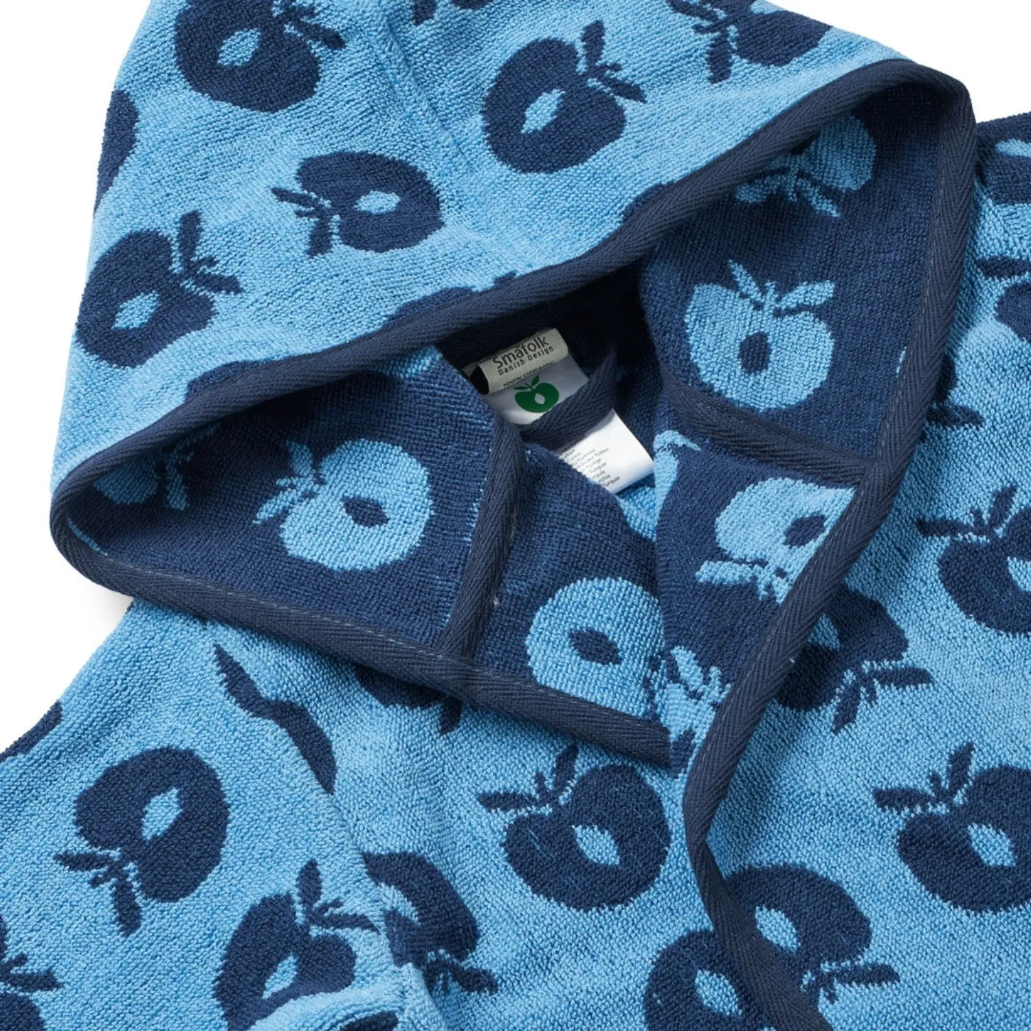 Smfolk Blue Grotto Bathrobe With Apples