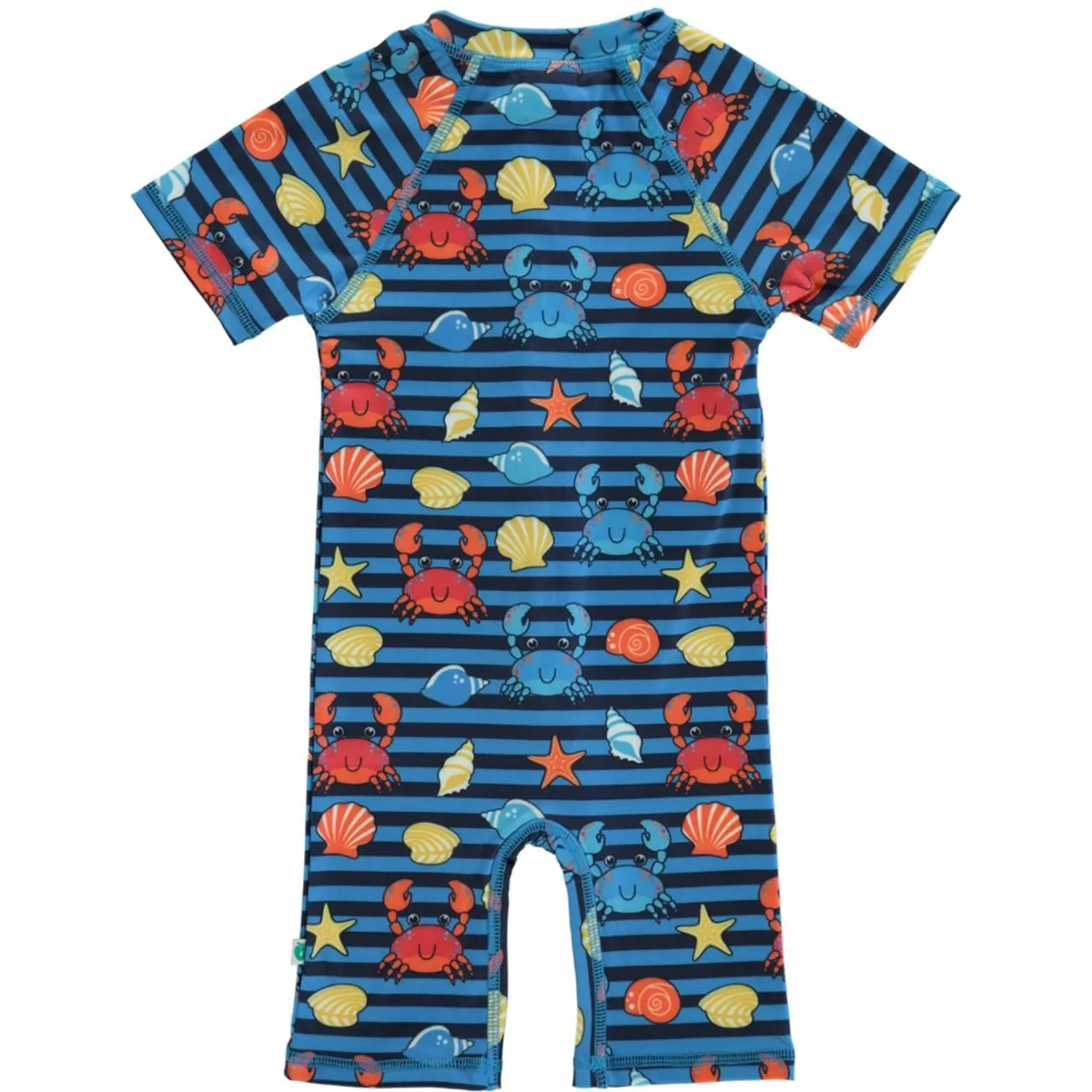 Sm?folk Brilliant Blue UV50 Swimsuit With Crabs