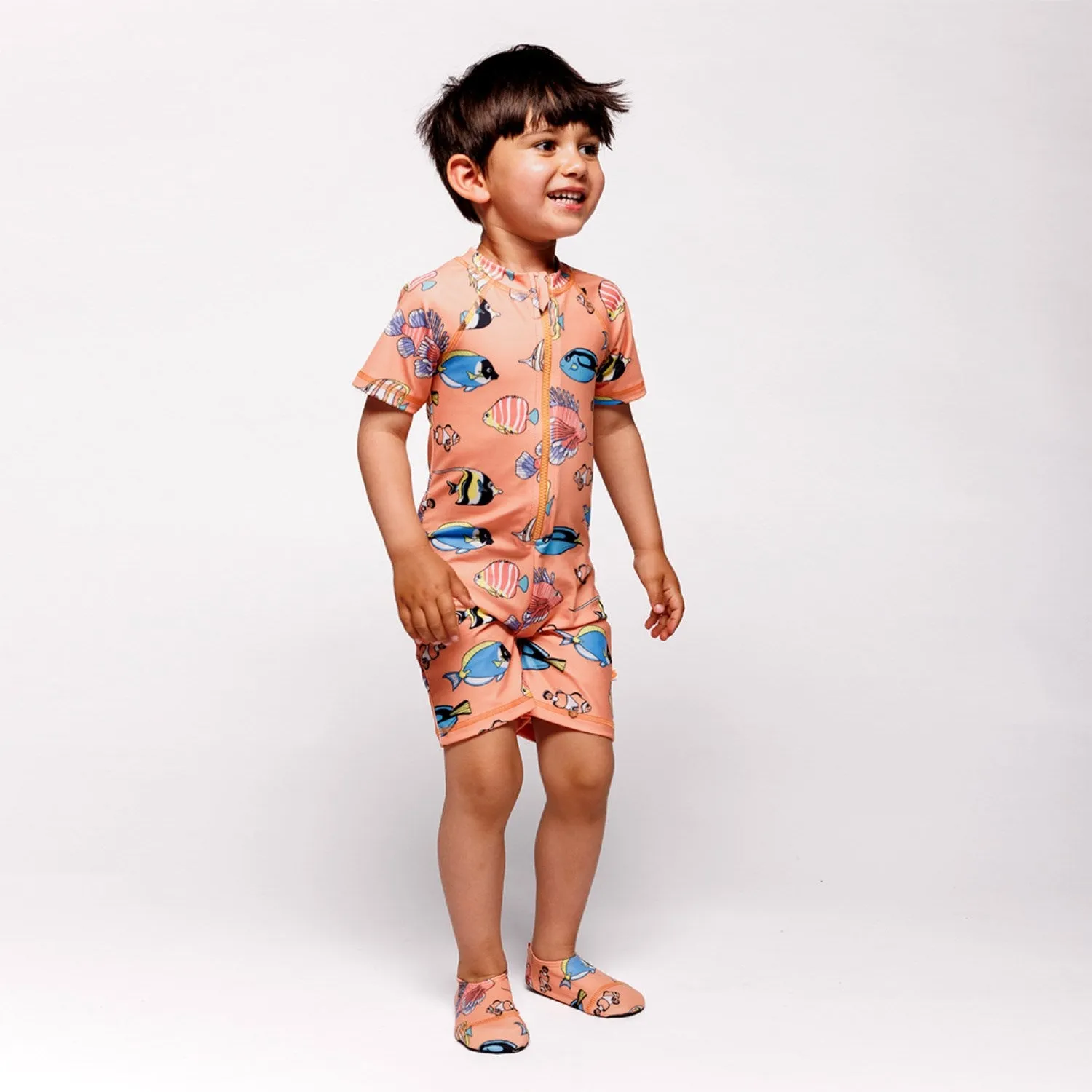 Sm?folk Papaya UV50 Swim Shoes With fisk