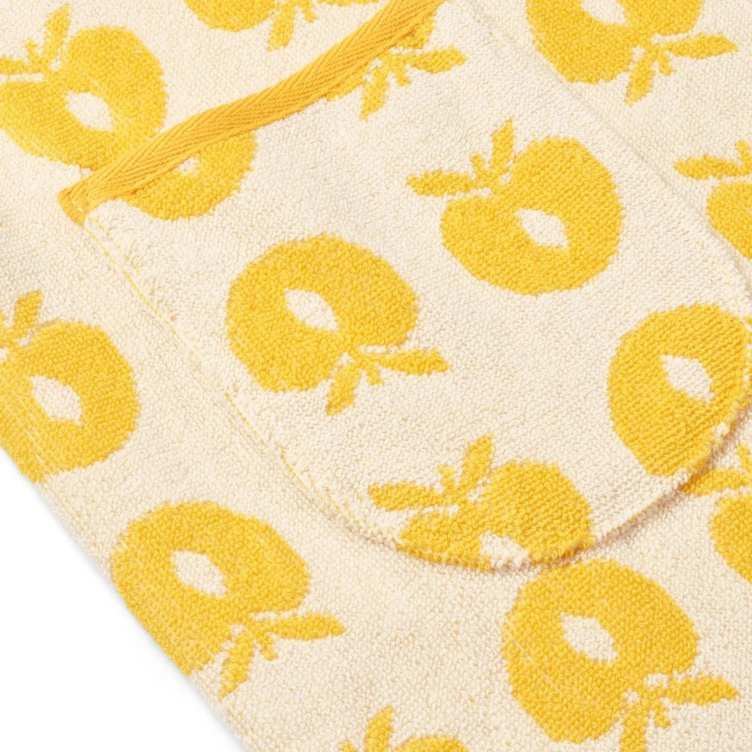 Sm?folk Yellow Bathrobe With Apples