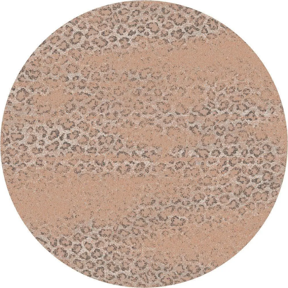 Snow Leopard Distressed Blush Rugs