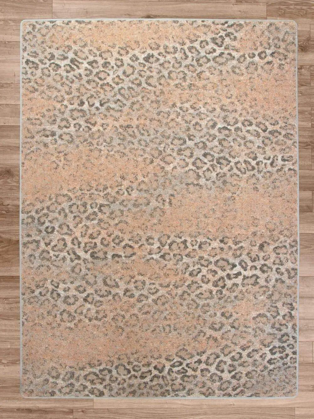 Snow Leopard Distressed Blush Rugs folding guest bed, rollaway bed