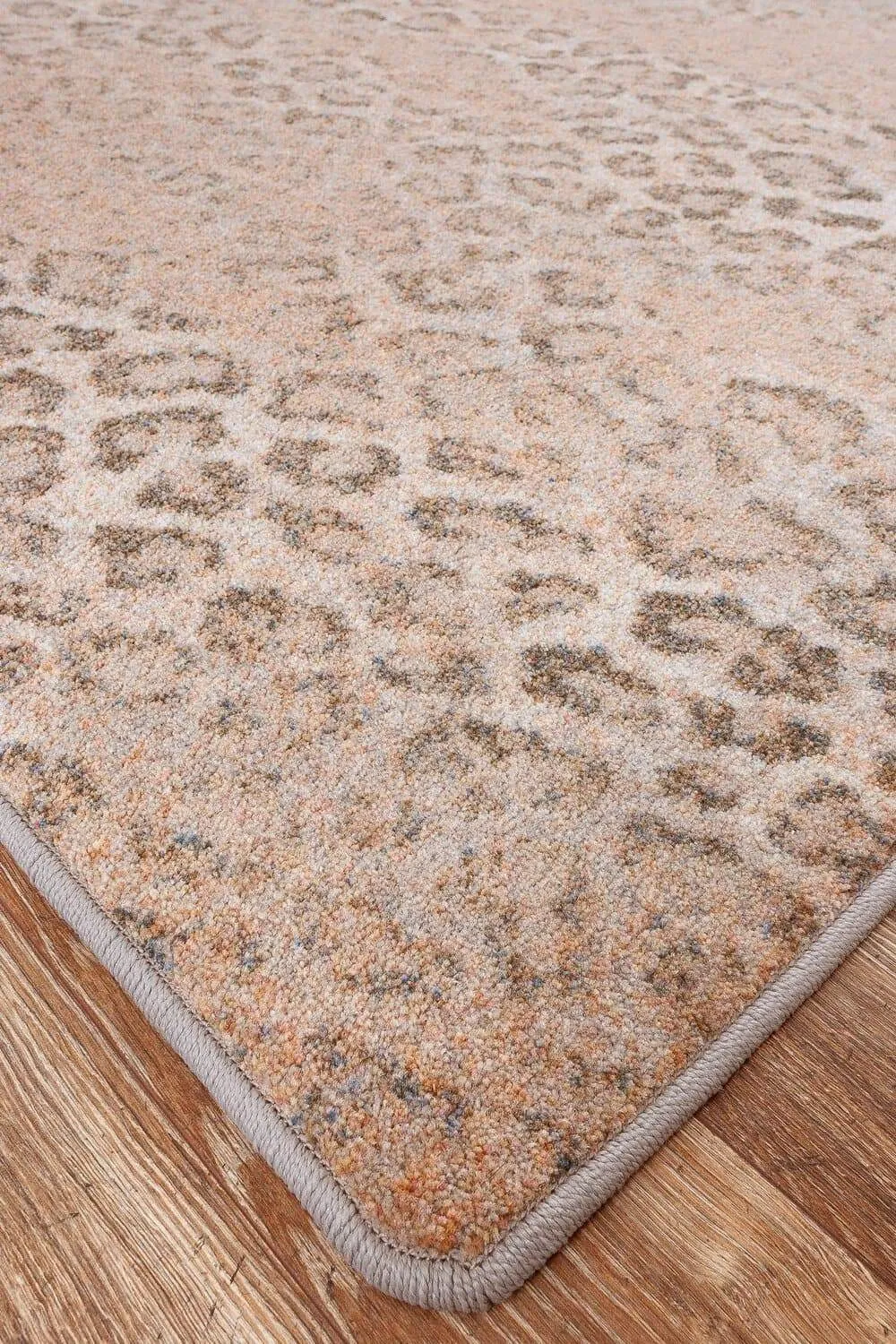 Snow Leopard Distressed Blush Rugs