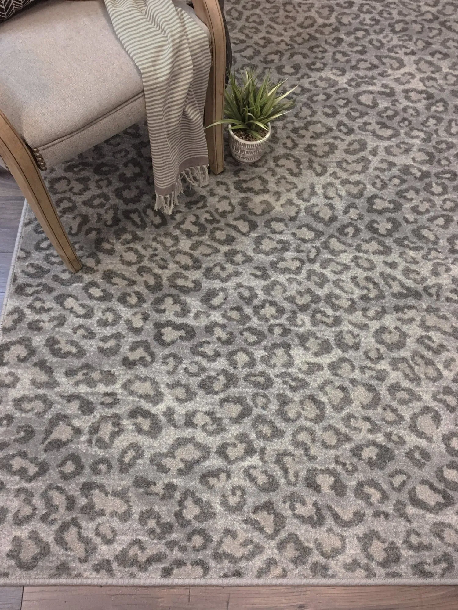 Snow Leopard Rugs - Natural folding guest bed, rollaway bed