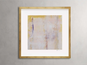 Soft Colors Square Framed Print