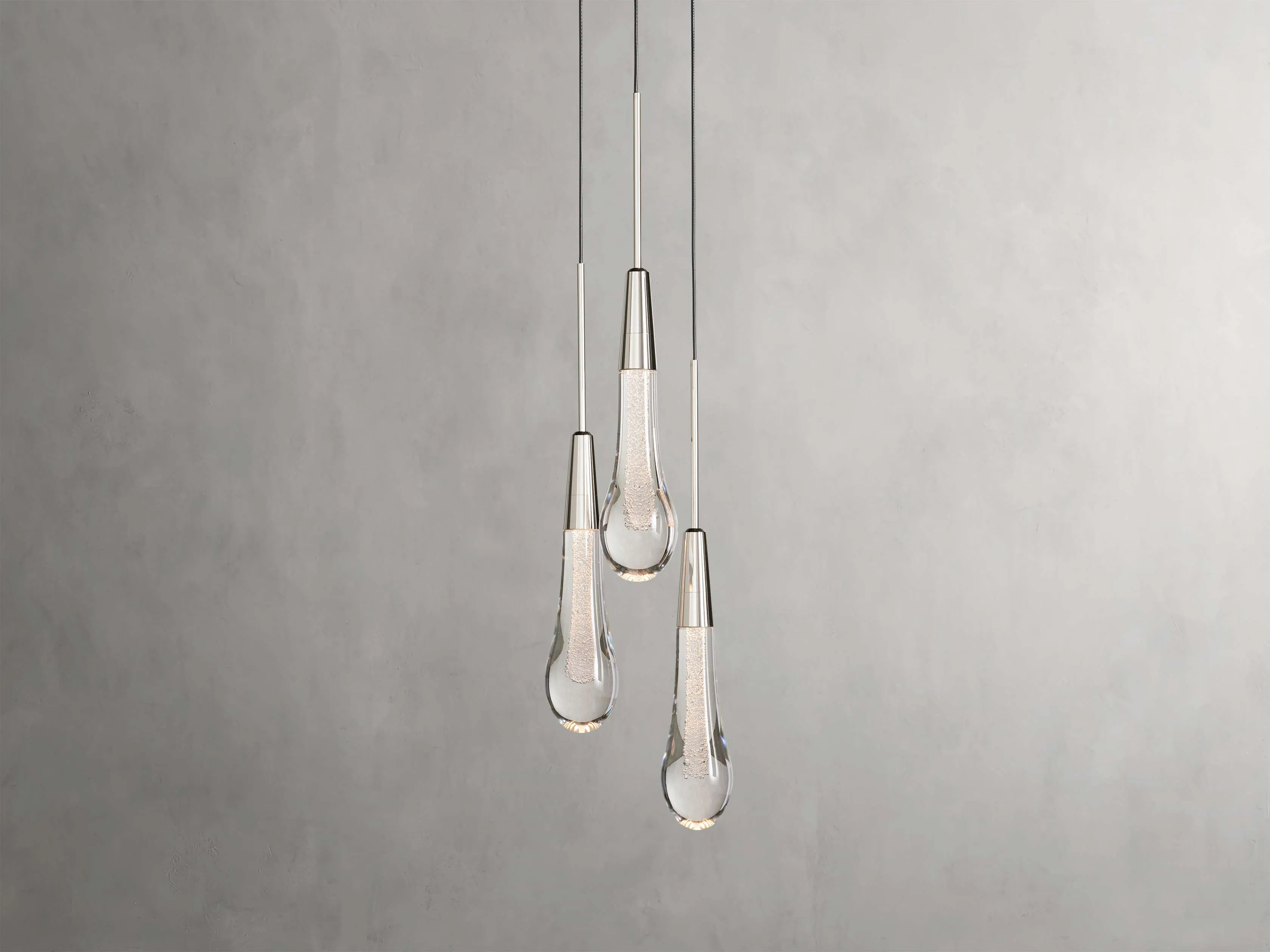 Soltaire Cluster Pendant