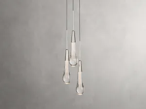 Soltaire Cluster Pendant