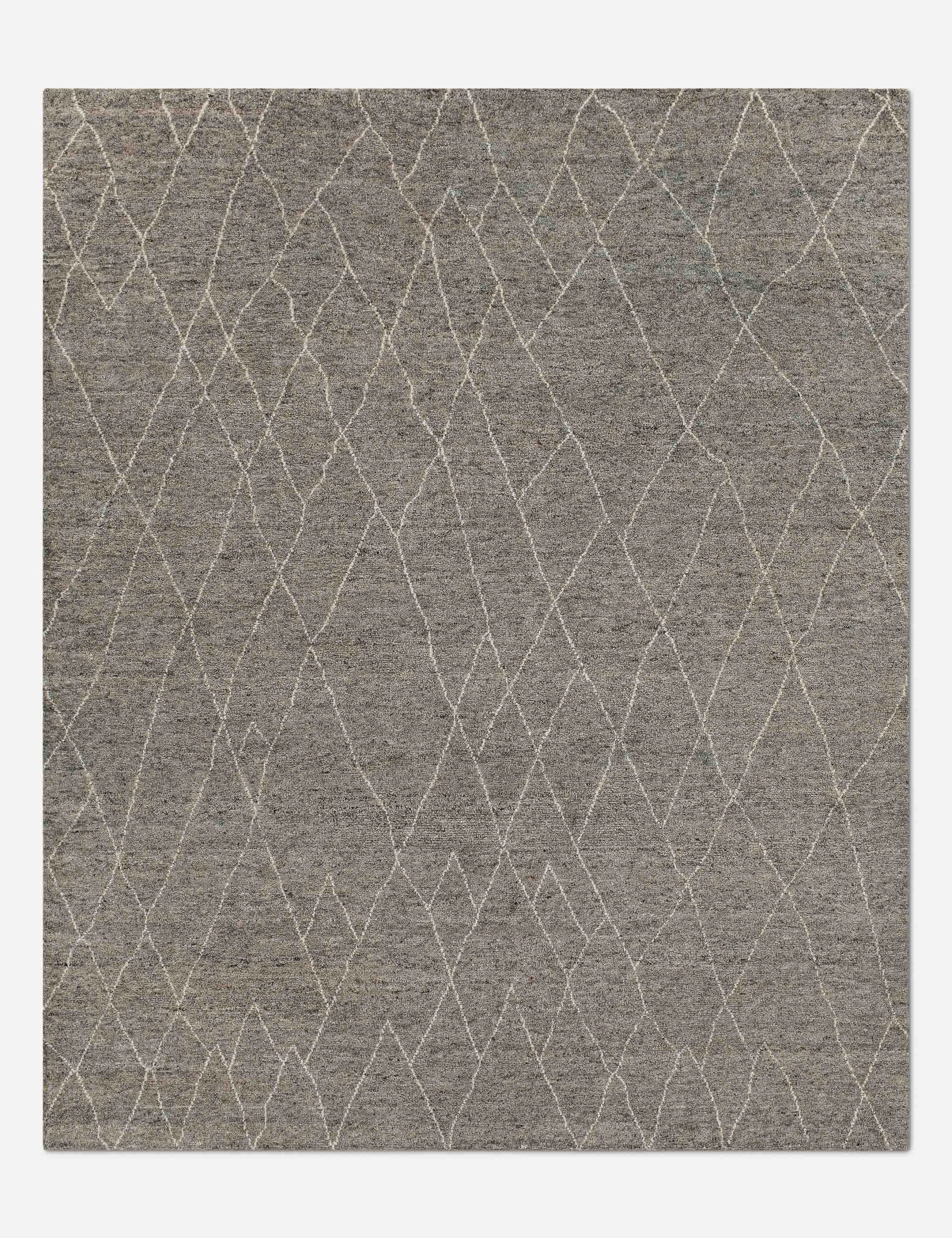 Soskin Hand-Knotted Wool Morrocan Style Rug
