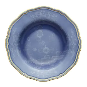 Soup plate, 24cm, Richard Ginori, Oriente Italiano, pervinca TV cabinet, media console