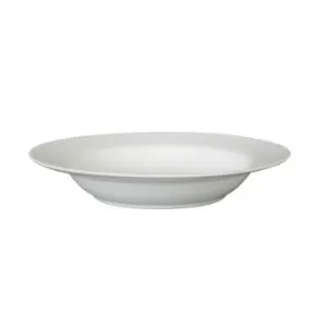 Soup/Pasta Plate, Artic White, Rimmed, 23cm, S/4 TV cabinet, media console