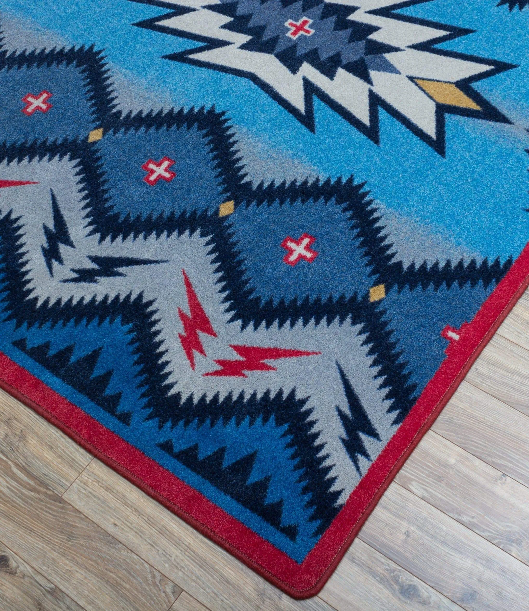 Southwest Denim Area Rugs