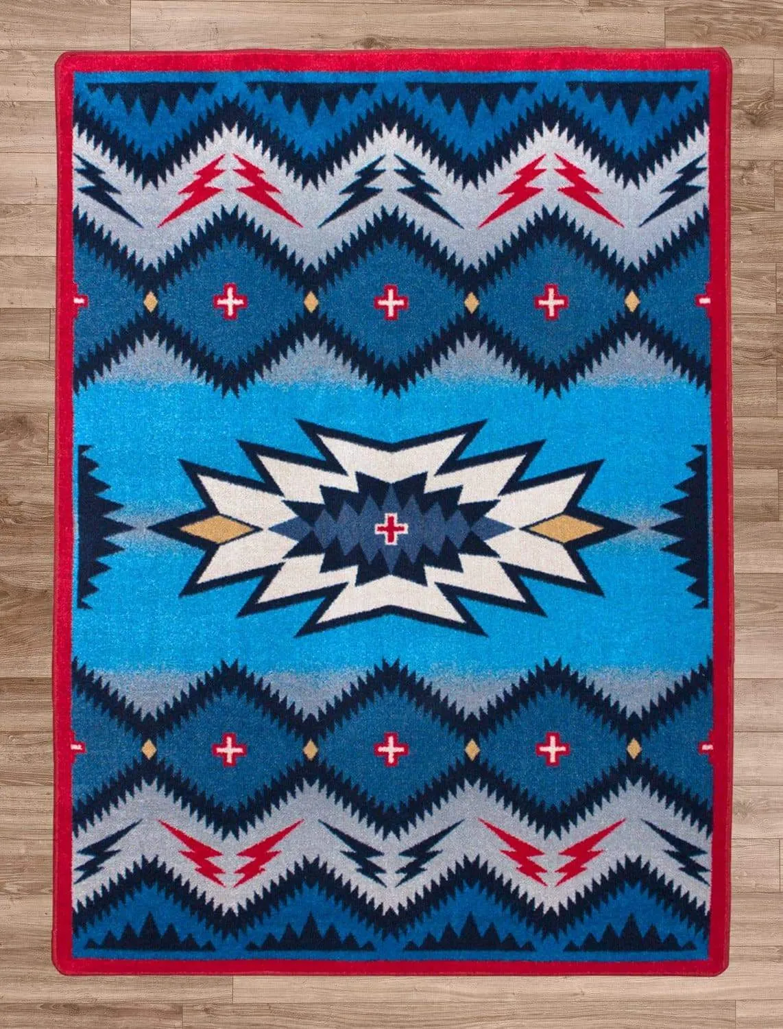 Southwest Denim Area Rugs