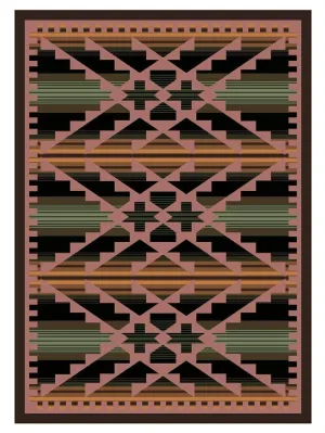 Southwest Saddle Blanket Rugs serving tray, cheese board