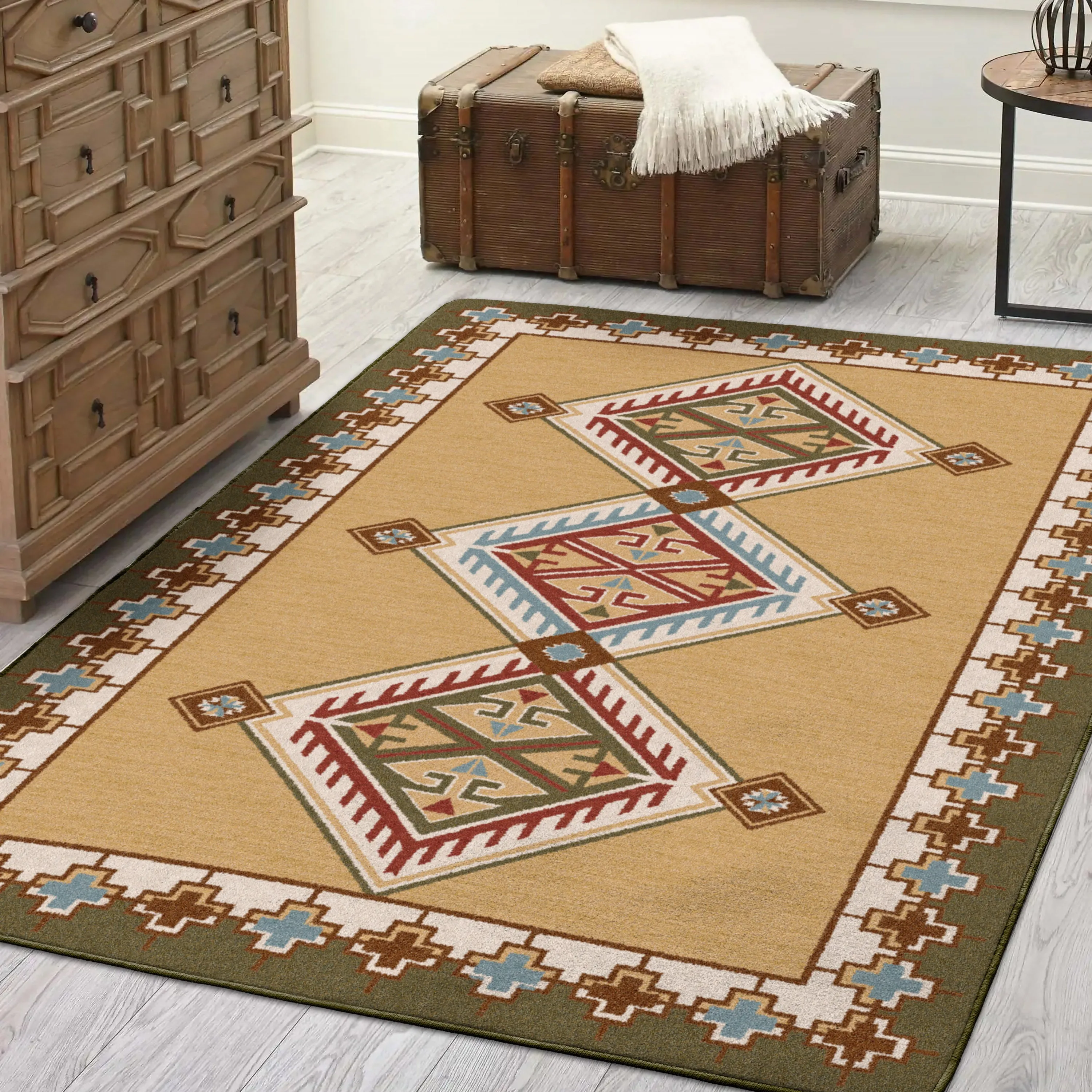 Southwestern Ancestry Area Rugs serving tray, cheese board