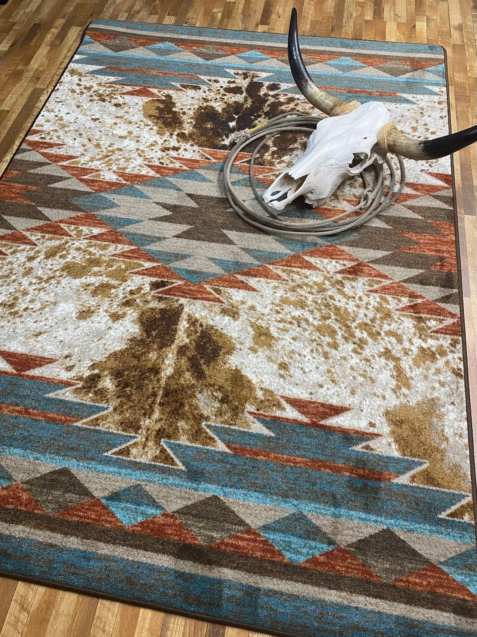 Southwestern Rancher Area Rugs