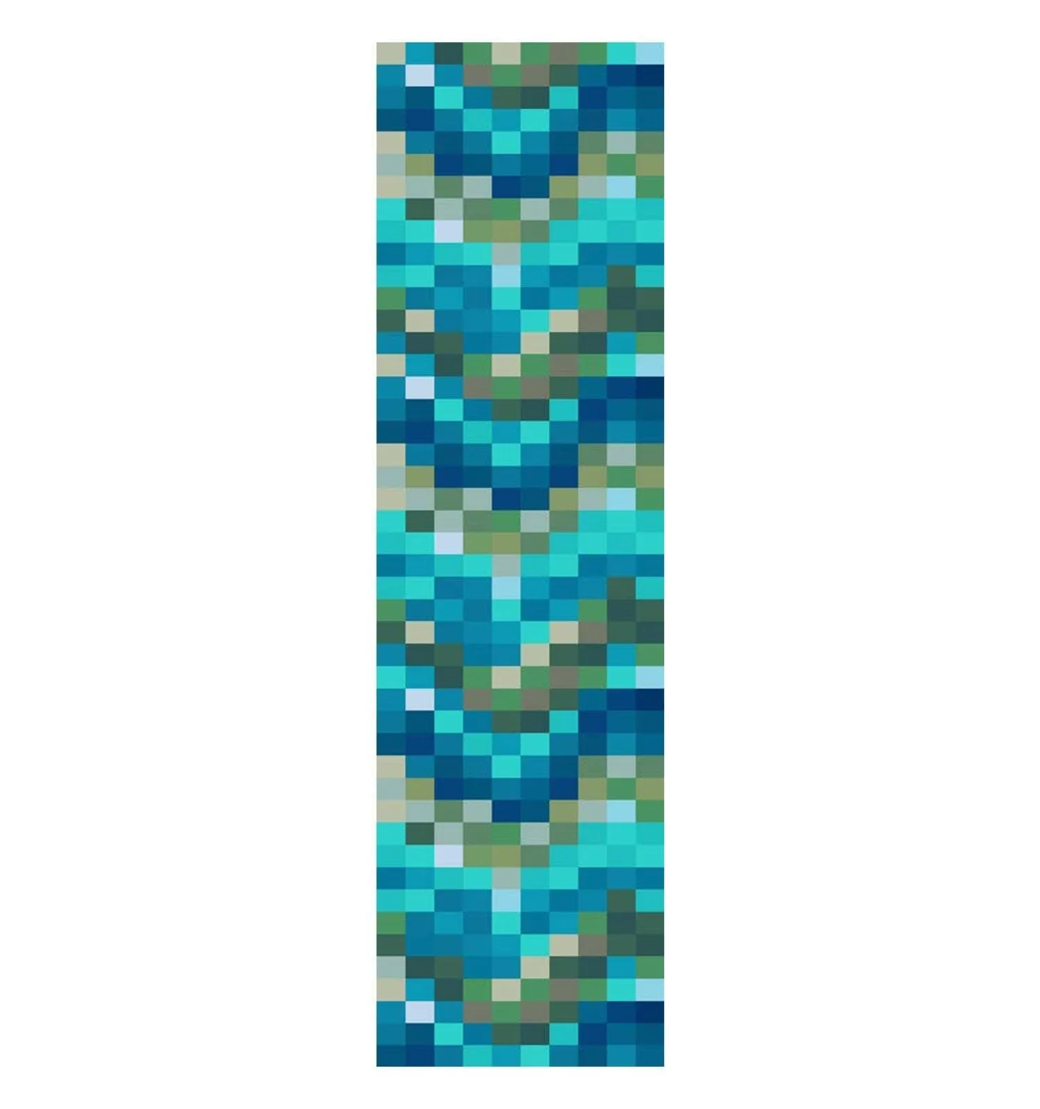 Spa Tiles Aqua Blue Rugs