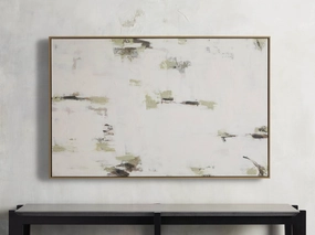 Space and Time Framed Print