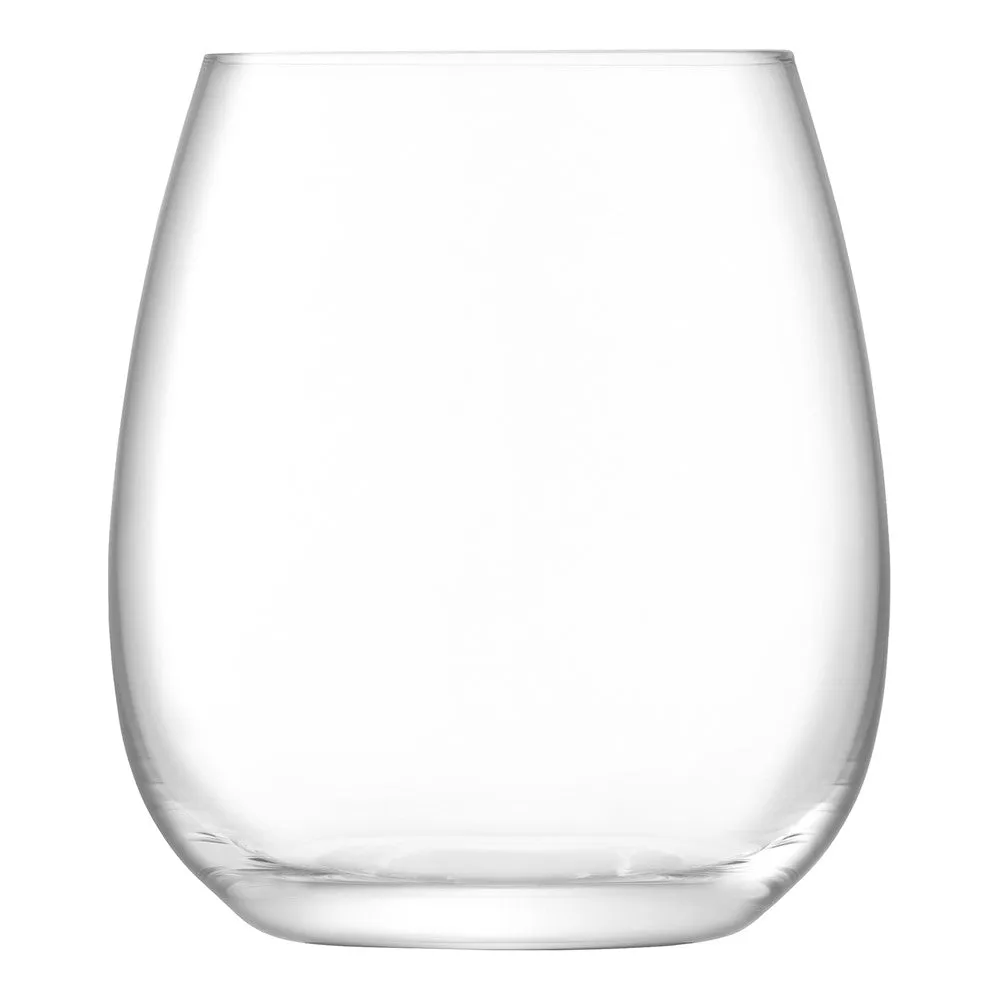 Special Buy Borough Stemless Wine Glass, Set of 4, 455ml